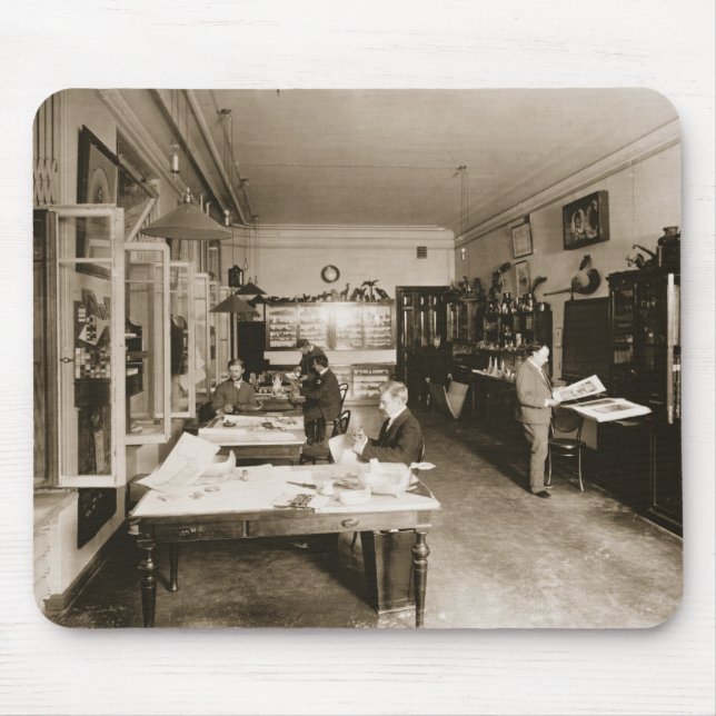 Tapis De Souris L'atelier de Faberge (photo de b/w) (Devant)