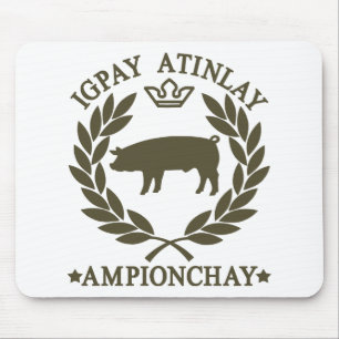 Tapis De Souris Latin de porc