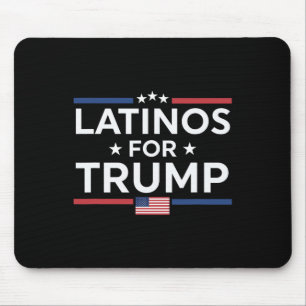 Tapis De Souris Latinos pour Trump 2024 - Élection du président Tr