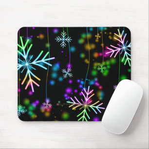 Tapis De Souris L'atmosphère de Noël festive et animée de Slippery
