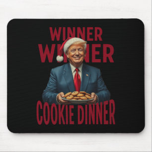 Tapis De Souris Lauréat du dîner Cookie Dinner Funny Trump 2024 47