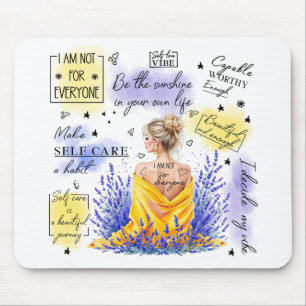 Tapis De Souris L'autonomisation des femmes inspire une affirmatio
