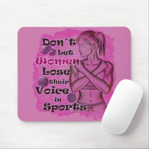 Tapis De Souris L'autonomisation des femmes. Les femmes parlent d'