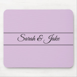 Tapis De Souris Lavande Couple Chéri