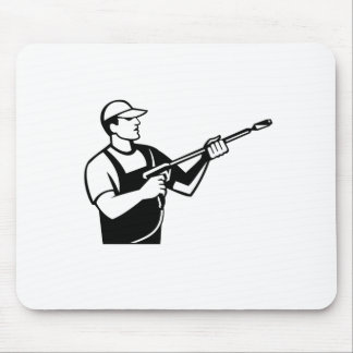 Tapis De Souris Lave-linge avec lave-linge à pression de l'eau