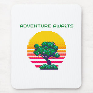 Tapis De Souris L'aventure attend Pixel Gaming