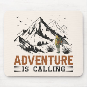 Tapis De Souris L'aventure vous appelle