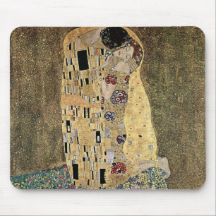 Tapis De Souris Le baiser de Gustav Klimt (circa 1908)