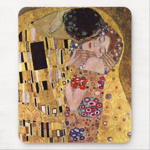 Tapis De Souris Le baiser, Gustav Klimt