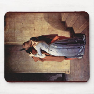 Tapis De Souris Le baiser par Hayez Francesco