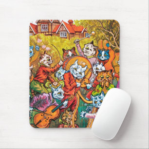 Tapis De Souris Le Band Joue, Louis Wain