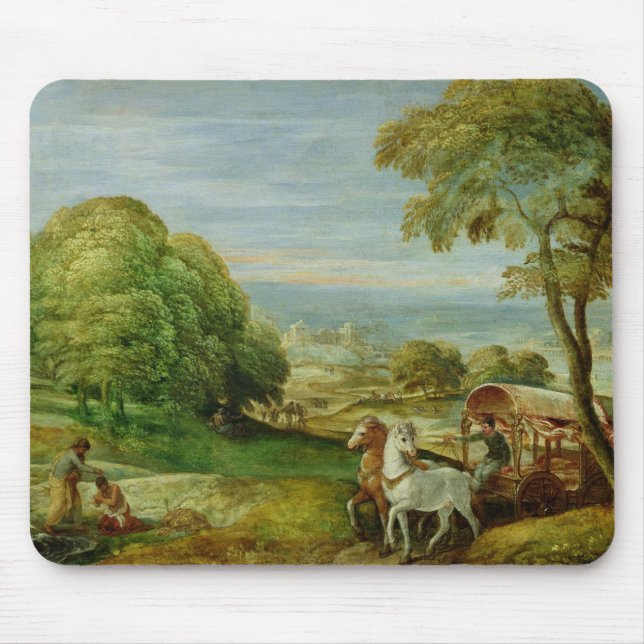 Tapis De Souris Le baptême de l'eunuque éthiopien (Devant)