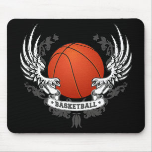 Tapis De Souris Le basket-ball s'envole Mousepad