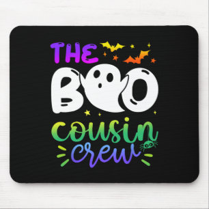 Tapis De Souris Le Boo Cousin Crew Halloween Ghost Trick Treat Sq