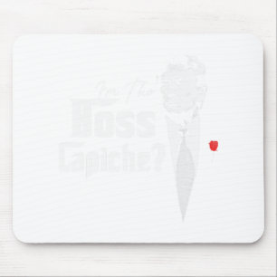 Tapis De Souris Le Boss Capiche Italiens Pour Trump 2024