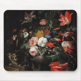 Tapis De Souris Le bouquet renversé par Abraham Mignon
