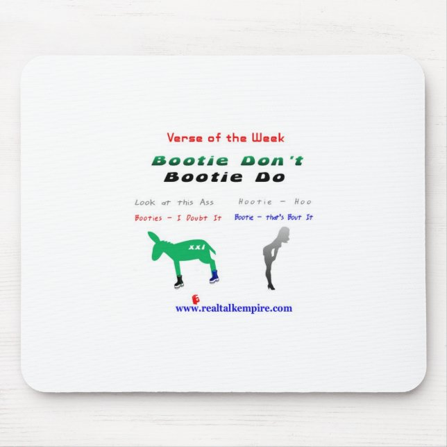 Tapis De Souris le butin ne font pas - souris (Devant)