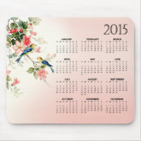 Le calendrier vintage des inséparables 2015