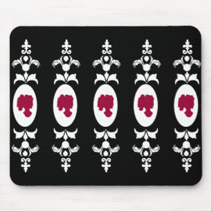 Tapis De Souris Le Cameo baroque Damask