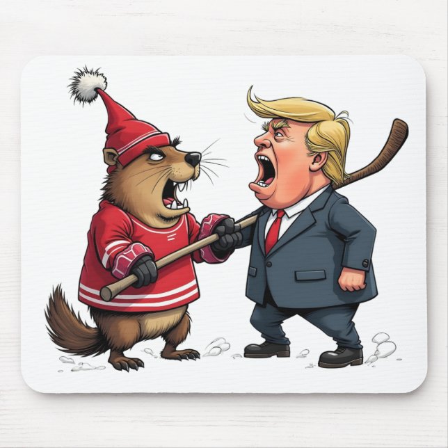 Tapis De Souris Le Canada lutte contre Trump (Devant)