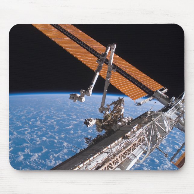 Tapis De Souris Le Canadarm2 et les ailes de panneaux solaires (Devant)