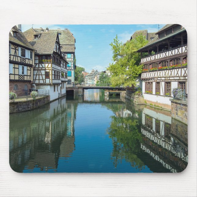 Tapis De Souris Le canal de Strasbourg France (Devant)