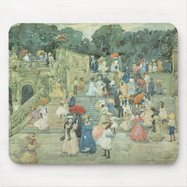 Tapis De Souris Le centre commercial Central Park de Maurice Prend (Devant)
