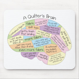 Tapis De Souris Le cerveau de Quilter
