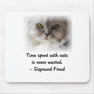 Tapis De Souris Le chat de Freud
