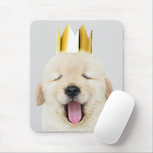 Tapis De Souris Le Chiot roux doré de la Couronne