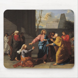 Tapis De Souris Le Christ et la femme cananéenne, 1783-84