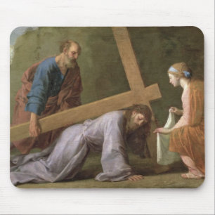 Tapis De Souris Le Christ portant la croix, c.1651