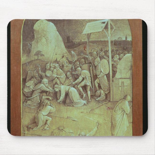 Tapis De Souris Le Christ sur la route vers le calvaire (Devant)