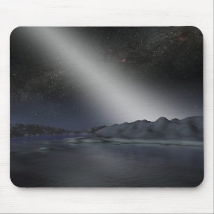 Tapis De Souris Le ciel nocturne d'une planète étrangère