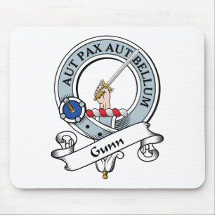 Tapis De Souris Le clan de Gunn Badge