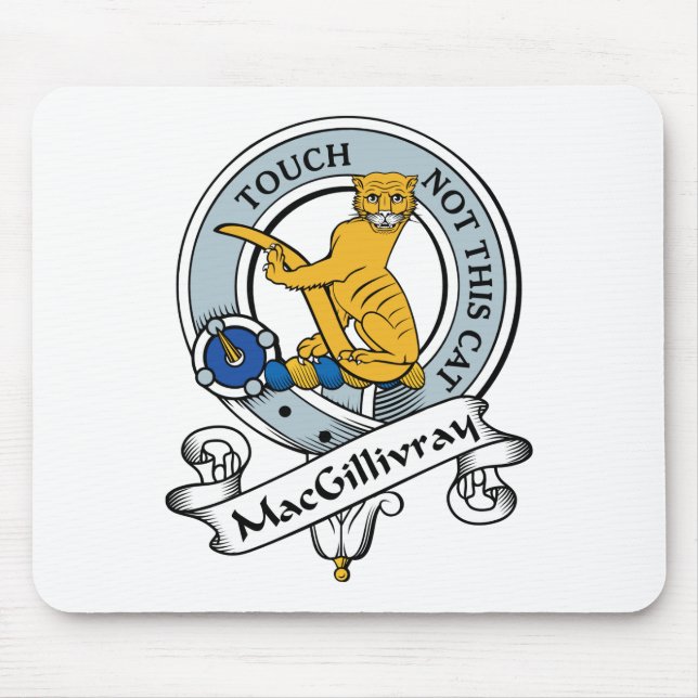 Tapis De Souris Le clan de MacGillivray Badge (Devant)