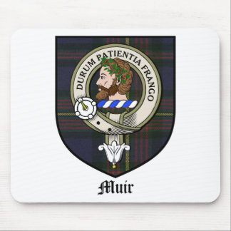 Tapis De Souris Le clan de Muir Crest le tartan d'insigne