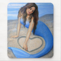 Le coeur de la sirène bleue