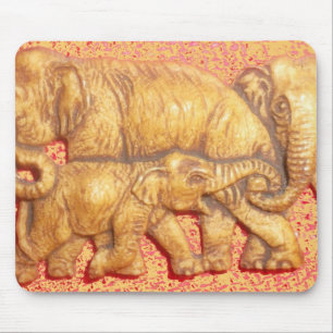 Tapis De Souris Le coeur du troupeau : Portrait de famille des élé