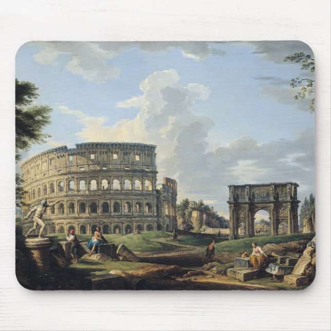 Tapis De Souris Le Colosseum et la voûte de Constantine (Devant)