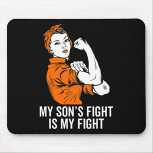 Tapis De Souris Le combat du fils est mon combat Mois de sensibili
