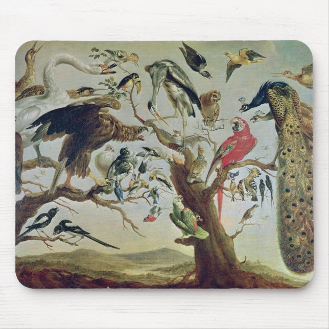Tapis De Souris Le concert de l'oiseau (Devant)