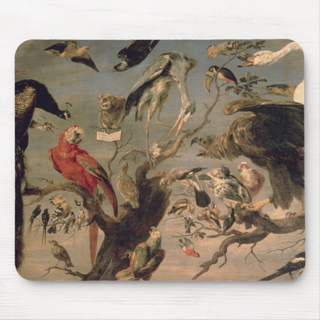 Tapis De Souris Le concert de l'oiseau (Devant)