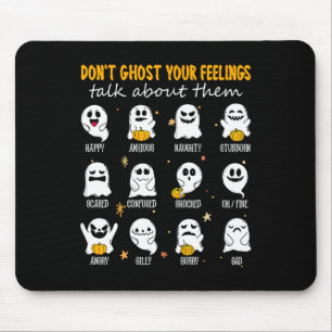 Tapis De Souris Le conseiller scolaire d'Halloween ne vous cache p