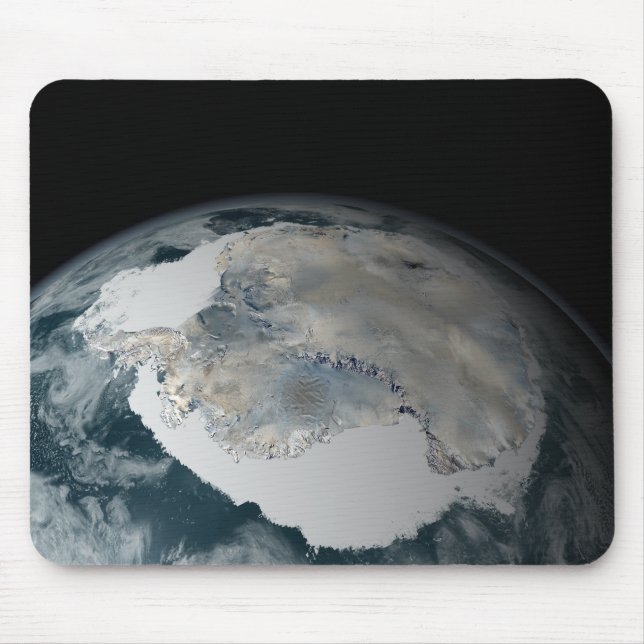 Tapis De Souris Le continent gelé de l'Antarctique (Devant)