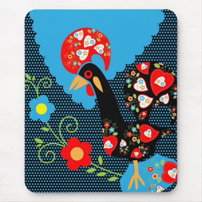Tapis De Souris Le Coq du Portugal (Devant)