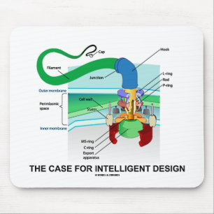 Tapis De Souris Le Coque Du Design Intelligent (Flagellum)