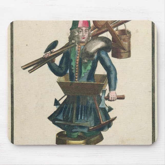 Tapis De Souris Le costume du maçon (Devant)