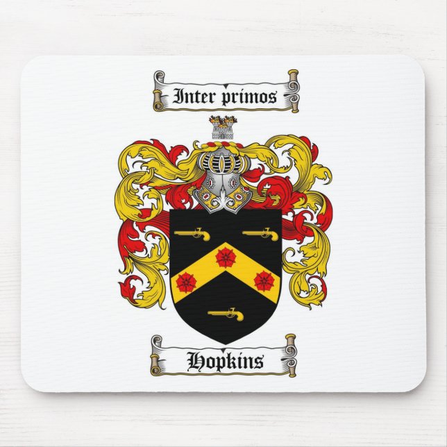 TAPIS DE SOURIS LE CREST DE FAMILLE DE HOPKINS - MANTEAU DE (Devant)