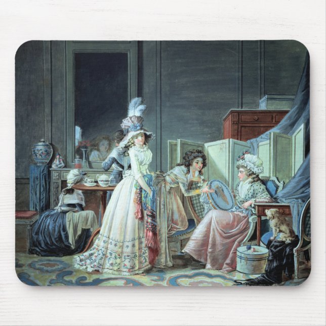 Tapis De Souris Le cupidon brodé (Devant)